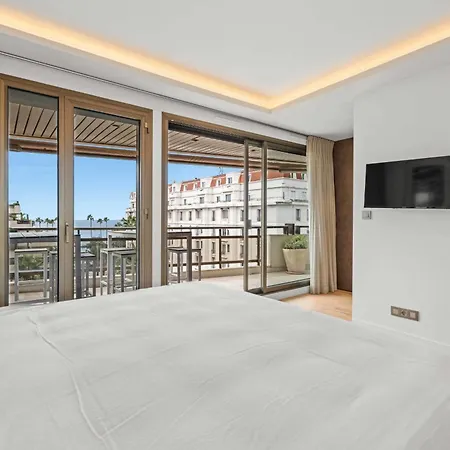 Ref 1244 - Back Croisette - Sea View For Rent *