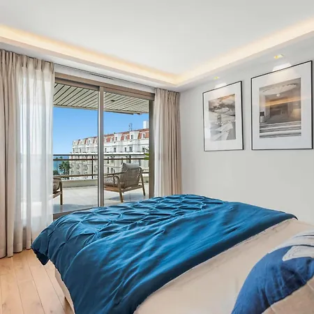 Ref 1244 - Back Croisette - Sea View For Rent Cannes