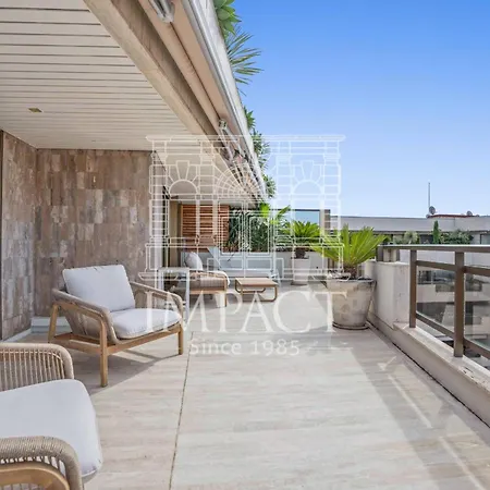 Ref 1244 - Back Croisette - Sea View For Rent 公寓 *