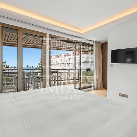 Ref 1244 - Back Croisette - Sea View For Rent Κάννες