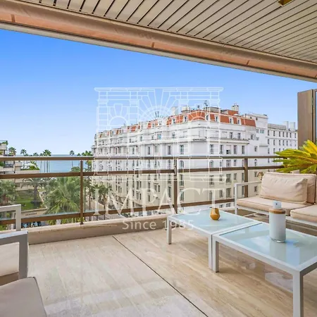 Ref 1244 - Back Croisette - Sea View For Rent