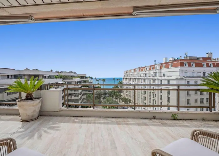 Daire Ref 1244 - Back Croisette - Sea View For Rent
