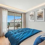 Ref 1244 - Back Croisette - Sea View For Rent Cannes