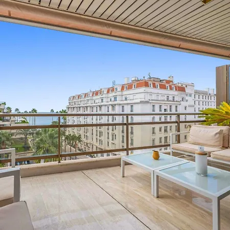 Ref 1244 - Back Croisette - Sea View For Rent Cannes