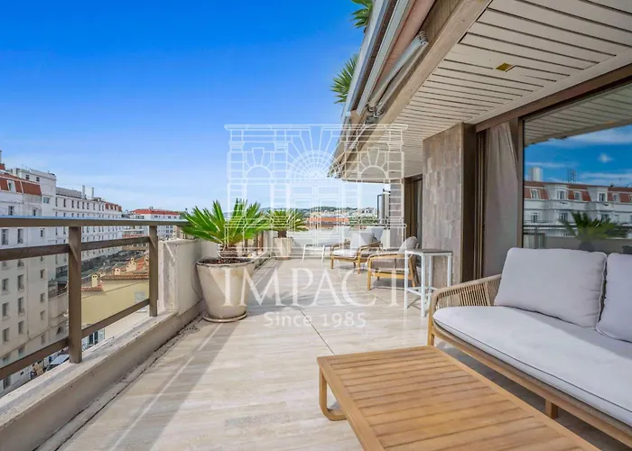 アパート Ref 1244 - Back Croisette - Sea View For Rent カンヌ